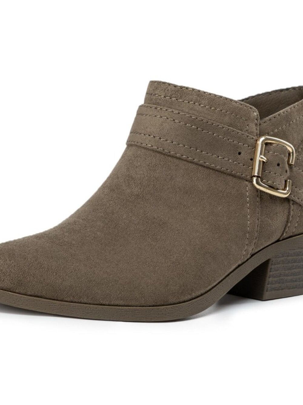 Women's Chunky Low Heel Short Ankle Boots
